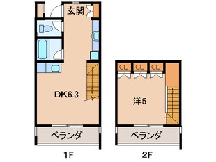 ＶＥＲＲＩの物件間取画像